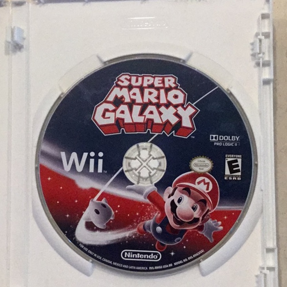 Super Mario Galaxy Wii Game Nintendo Selects Complete In Box - Picture 6 of 9